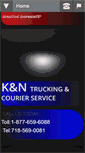 Mobile Screenshot of kntrucking.com